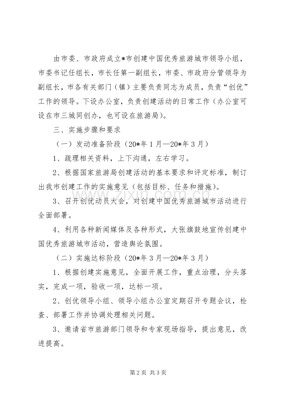 优秀旅游城市方案.docx_第2页