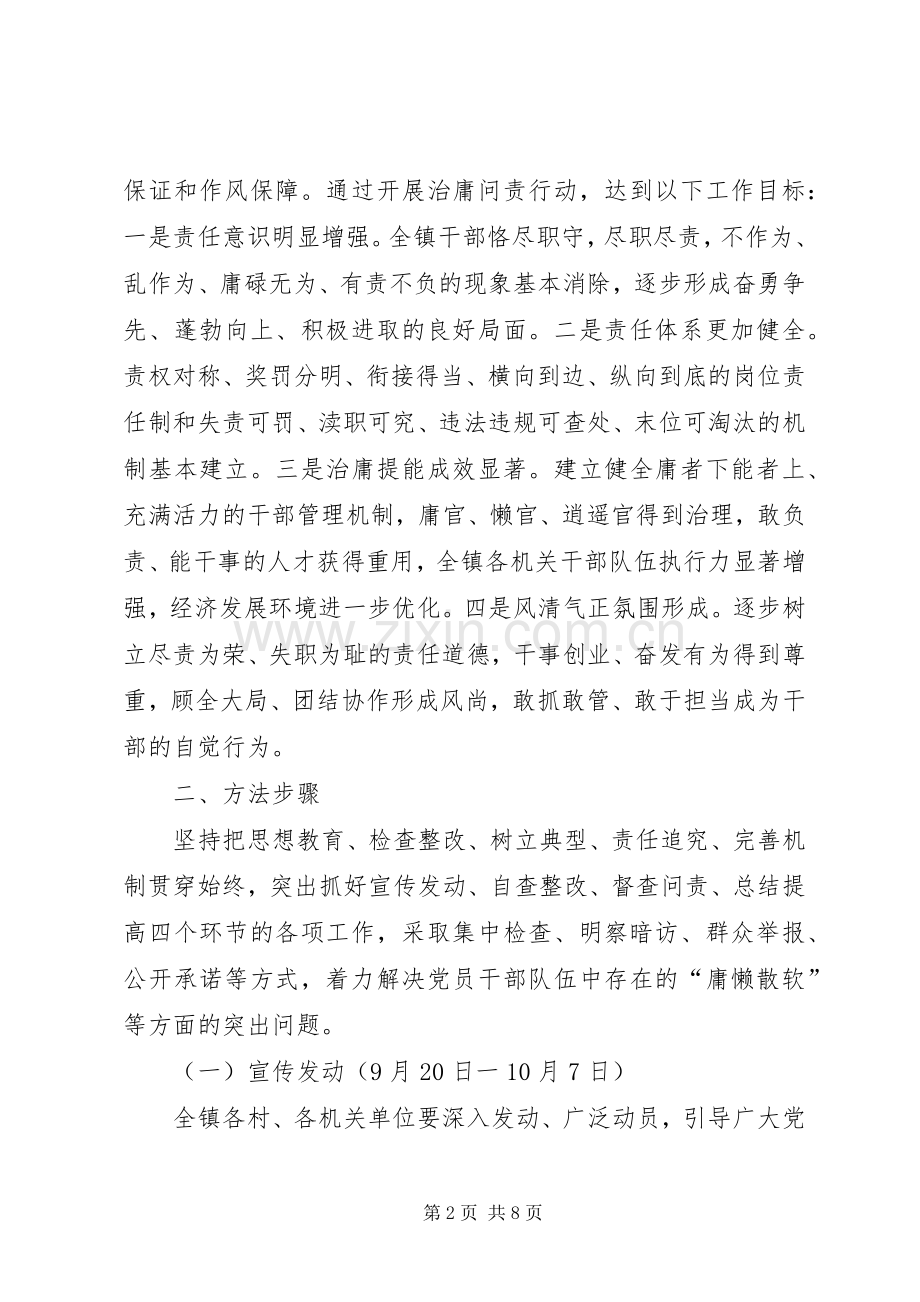 乡镇治庸问责方案.docx_第2页