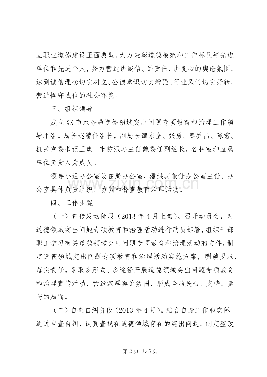 道德领域突出问题专项教育治理活动方案.docx_第2页