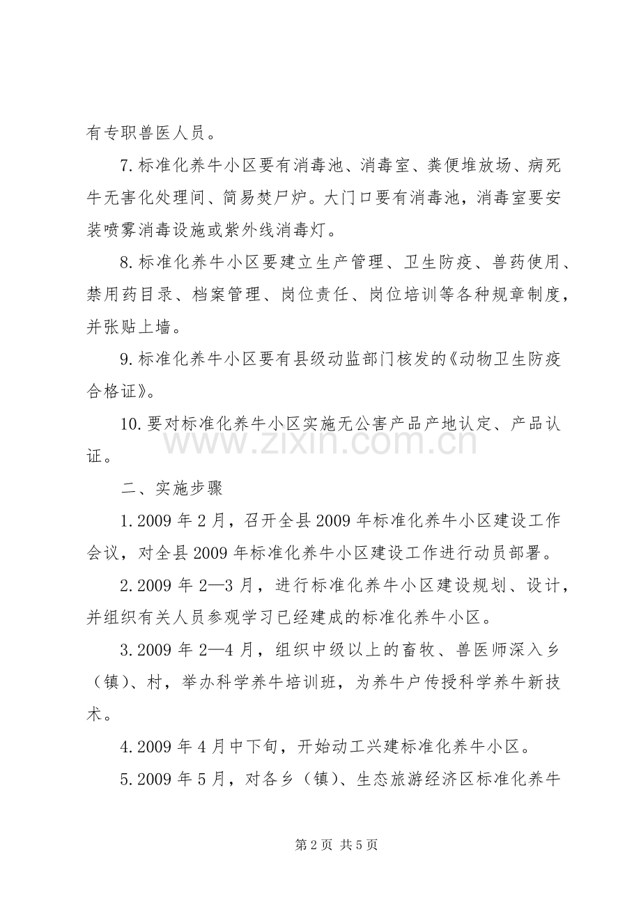 养牛小区建设方案.docx_第2页