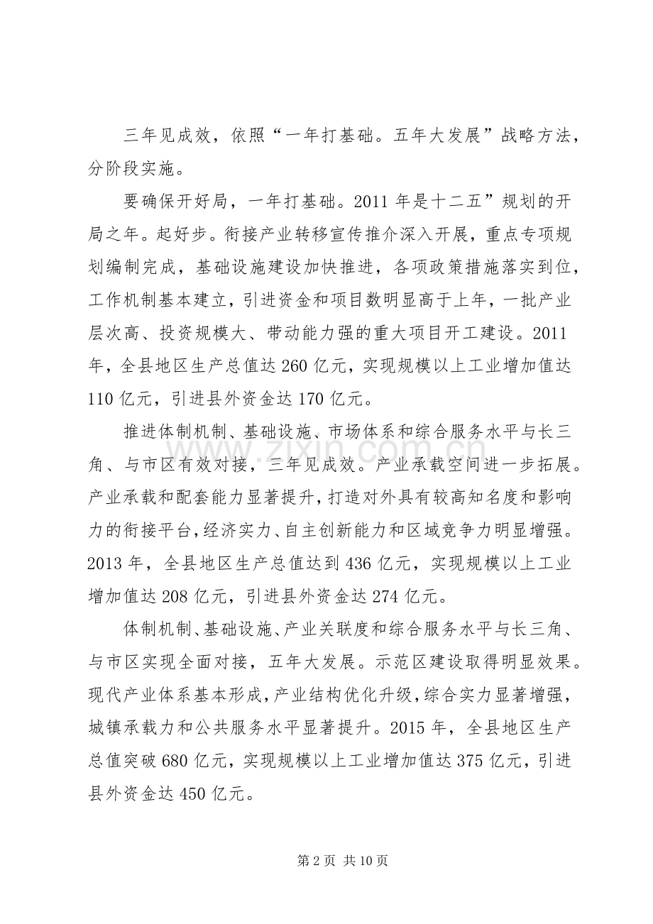 进步规范承接产业转移实施方案.docx_第2页