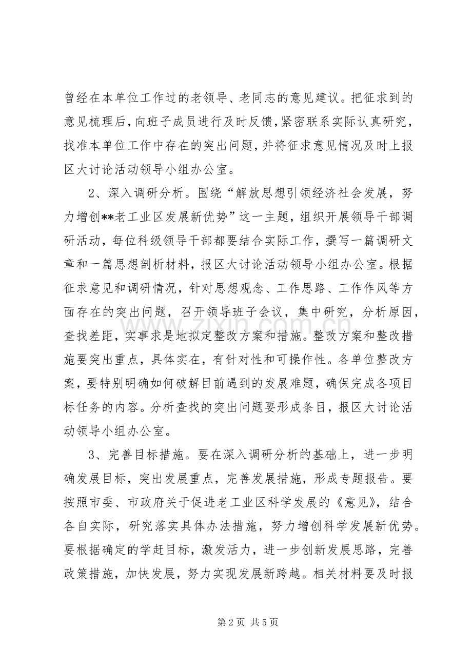 继续解放思想大讨论第二阶段方案 .docx_第2页
