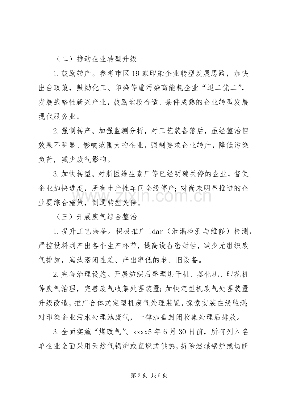 工业废气整治实施方案.docx_第2页