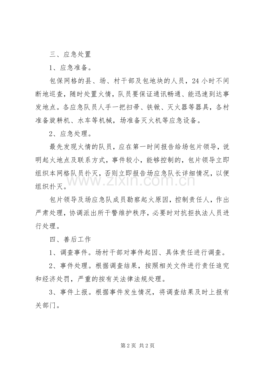 秸秆禁烧工作应急处理预案.docx_第2页