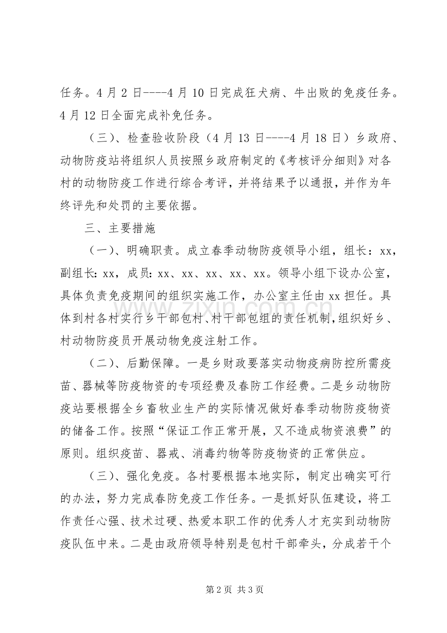 春季动物防疫方案.docx_第2页