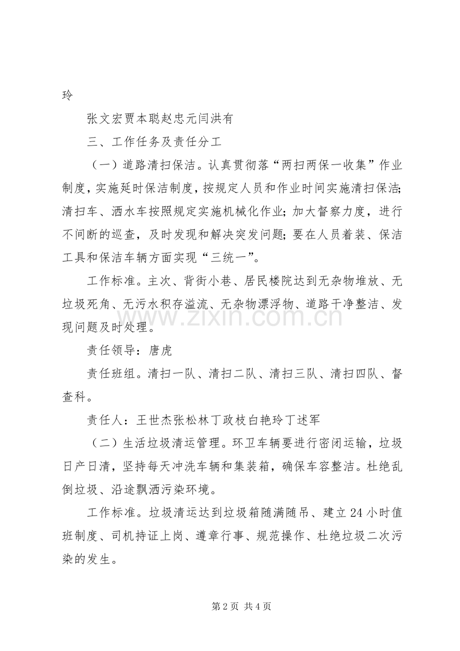 环境卫生百日整治方案 .docx_第2页