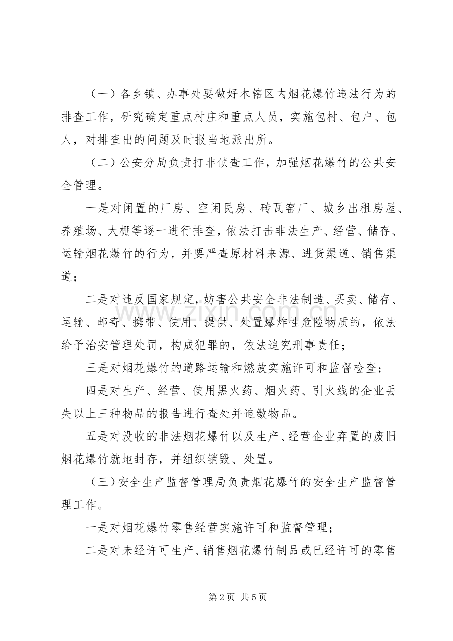 打击非法经营烟花爆竹经营点实施方案.docx_第2页
