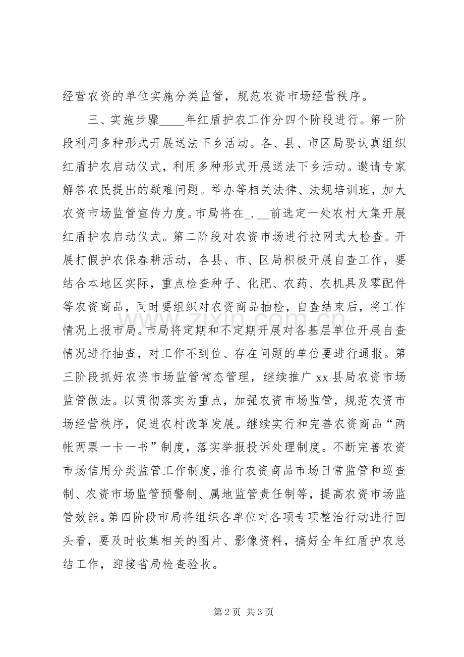 工商局红盾护农行动方案.docx_第2页