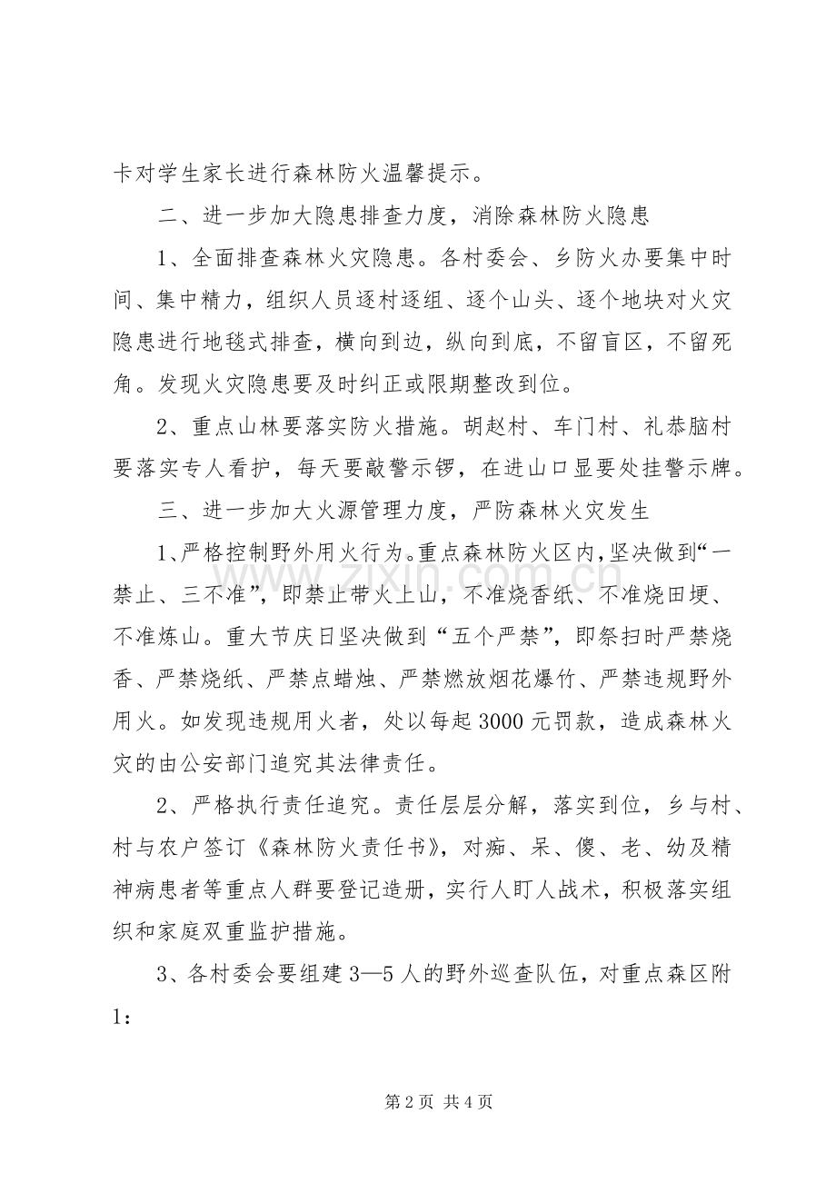 森林防火目标考评实施方案 .docx_第2页
