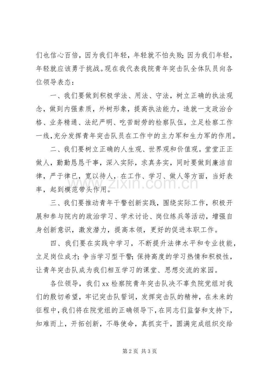 检察院突击队表态发言.docx_第2页