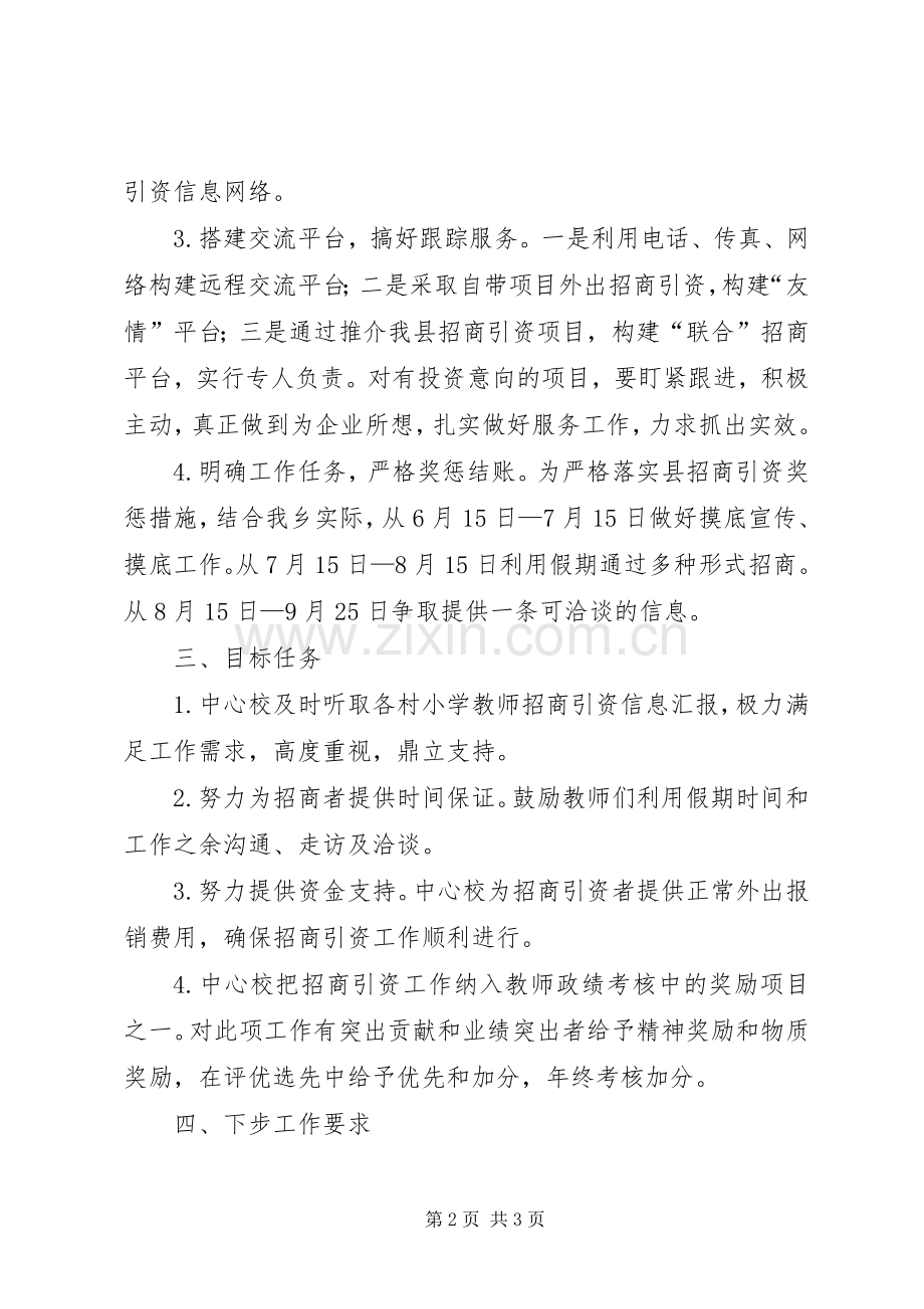贸促会招商引资工作实施方案 .docx_第2页