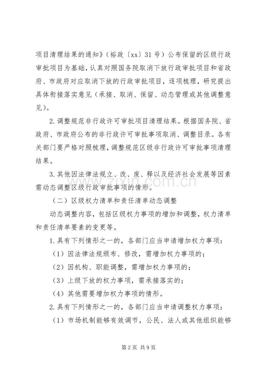 区级权责清单动态调整工作方案.docx_第2页