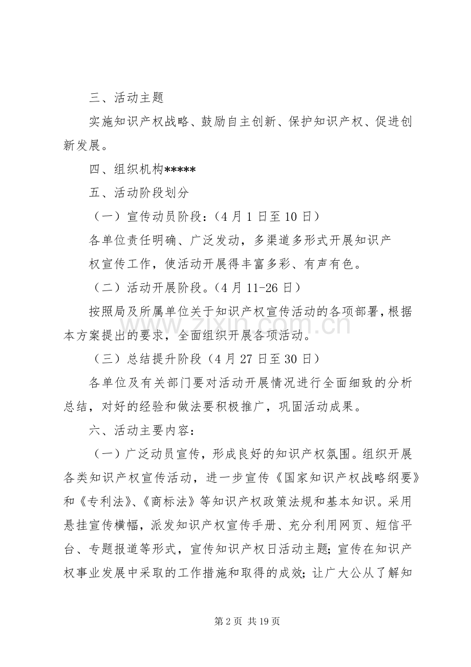 知识产权日宣传活动实施方案.docx_第2页