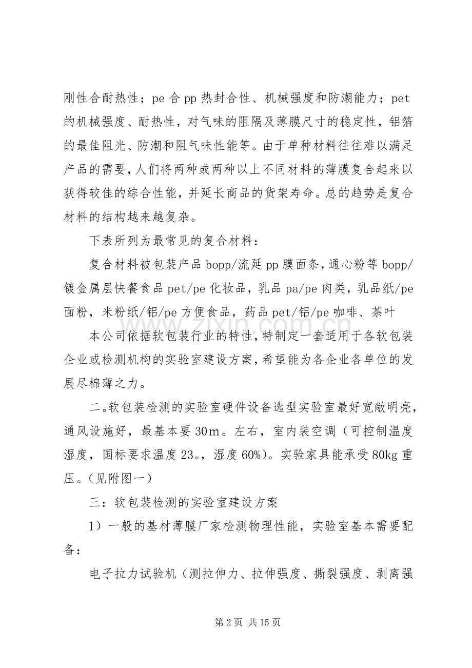 关于实验室建设实施方案请示报告 .docx_第2页