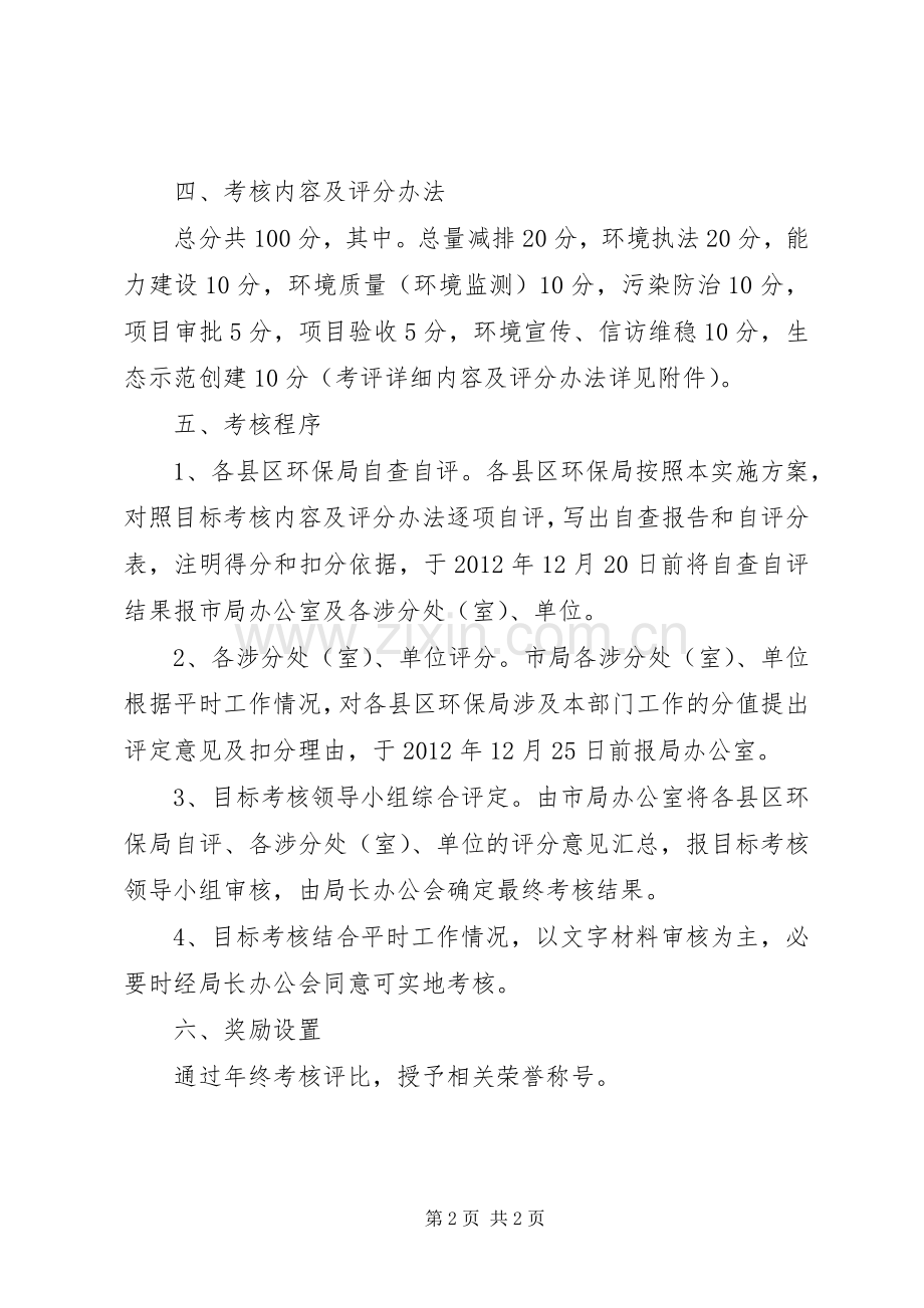 环保系统考核指导实施方案.docx_第2页