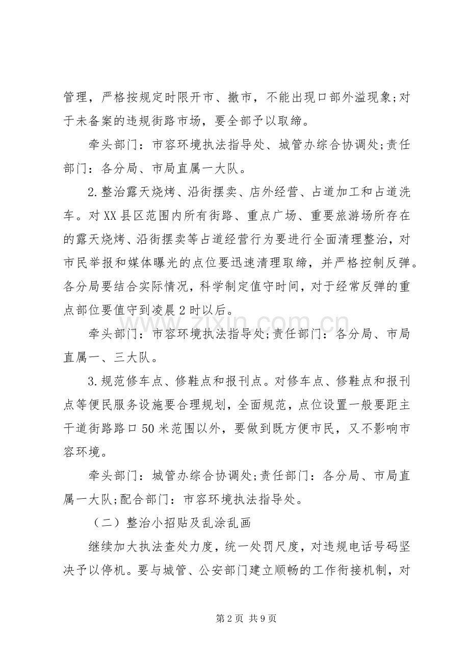 国庆市容环境整治实施方案.docx_第2页