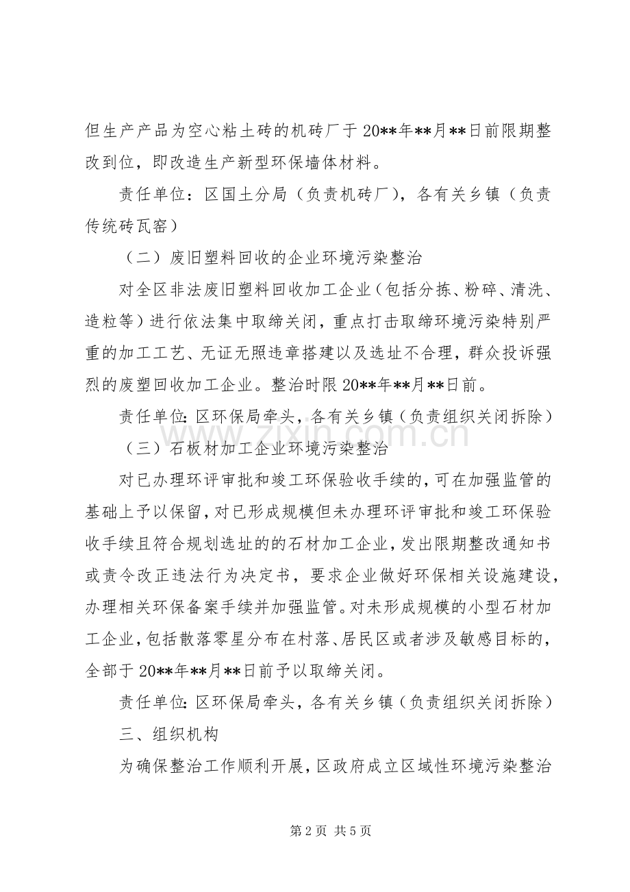 区域性环境污染整治工作方案.docx_第2页