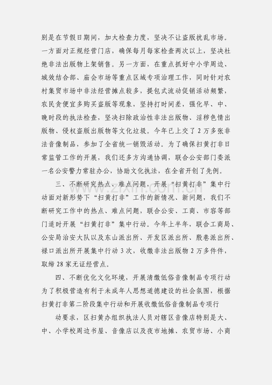 扫黄打非工作汇报.docx_第2页