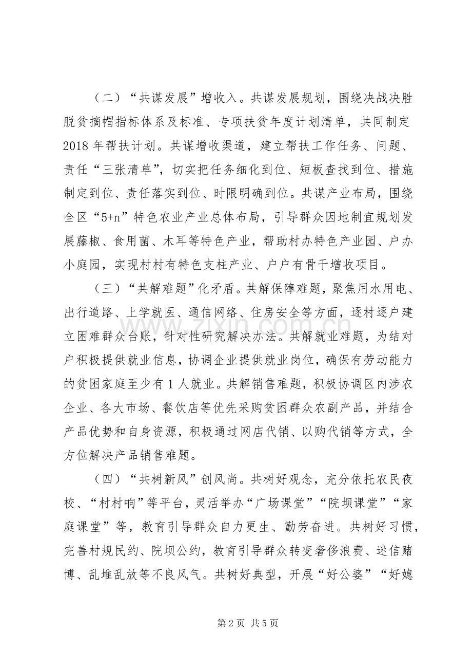 关于开展结对认亲“六共”行动方案.docx_第2页