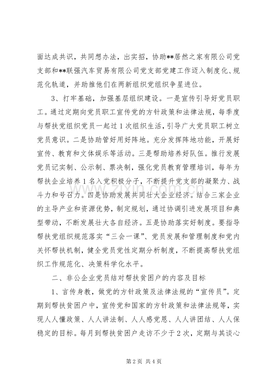 在党组织中开展星级帮扶活动实施方案.docx_第2页