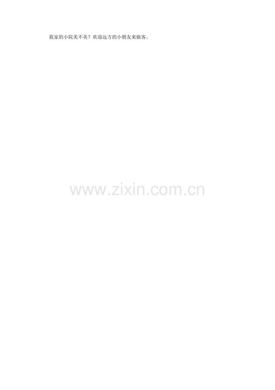 农家小院作文.doc_第2页