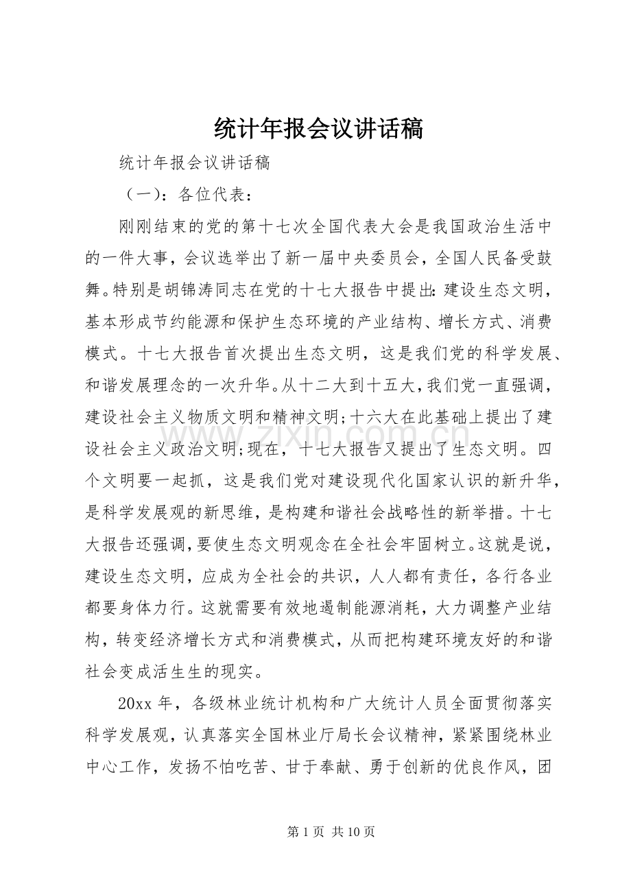 统计年报会议讲话稿.docx_第1页