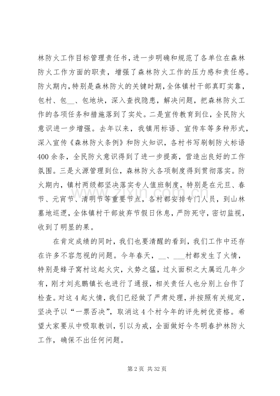 森林防火工作个人会议发言.docx_第2页