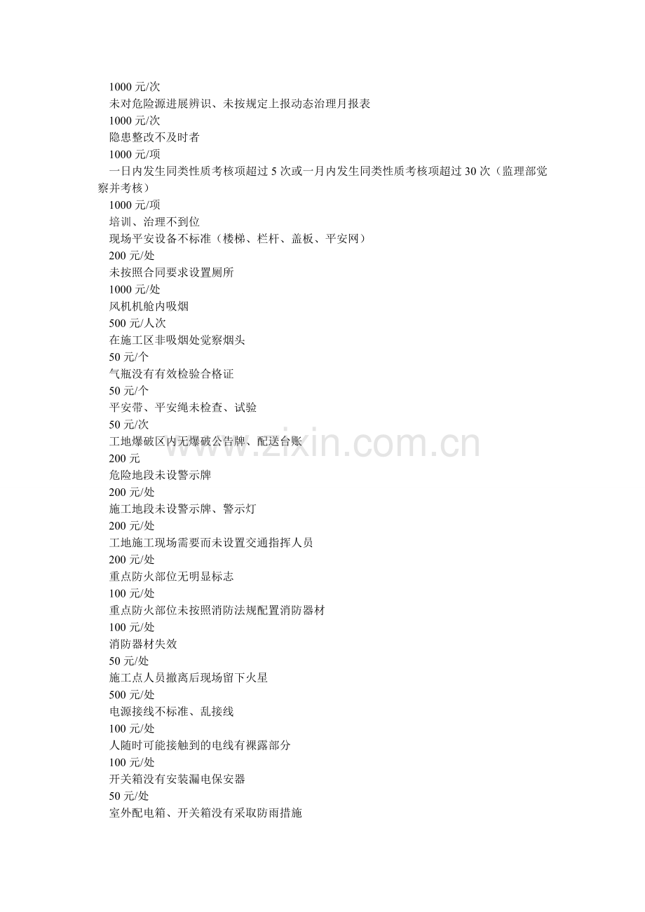 监理、施工考核与奖励细则.doc_第2页
