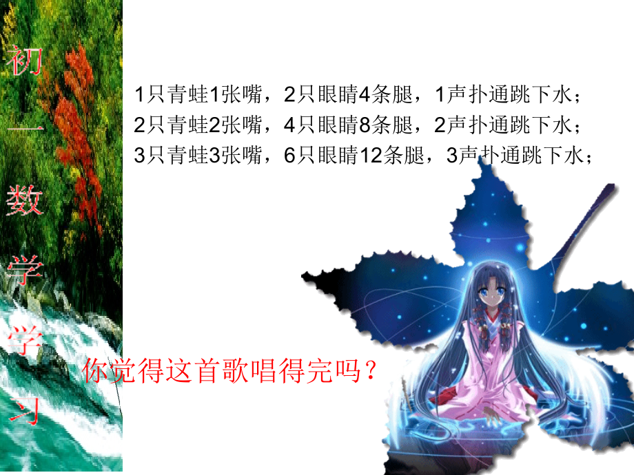 七年级数学字母表示数课件1 苏教版 课件.ppt_第2页