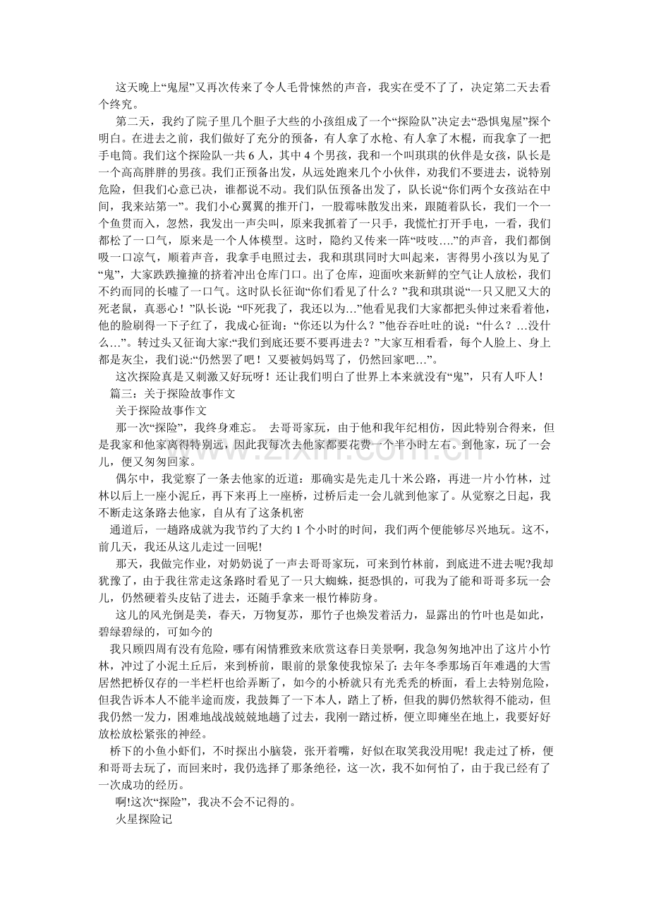 关于探险的作文.doc_第2页