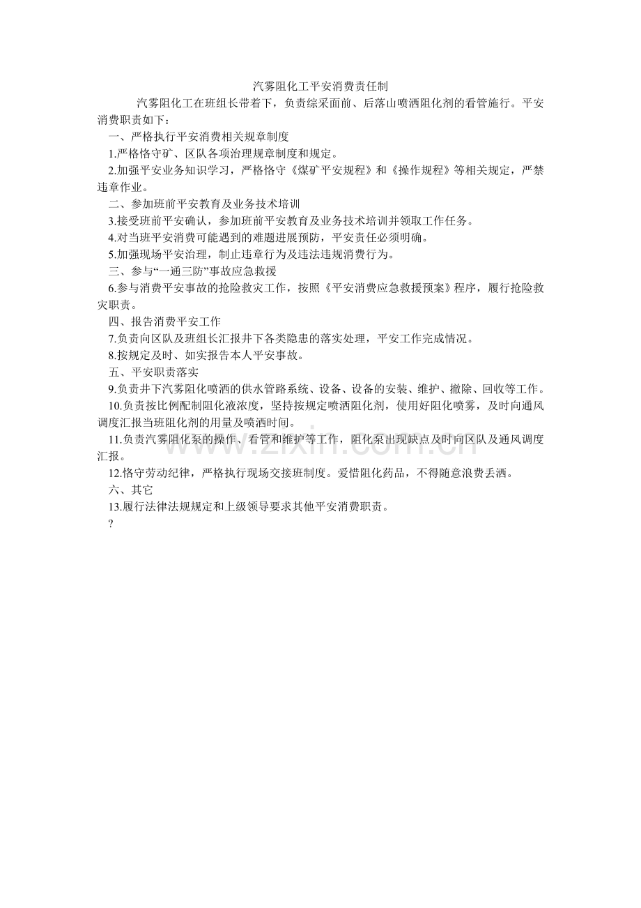 汽雾阻化工安全生产责任制.doc_第1页