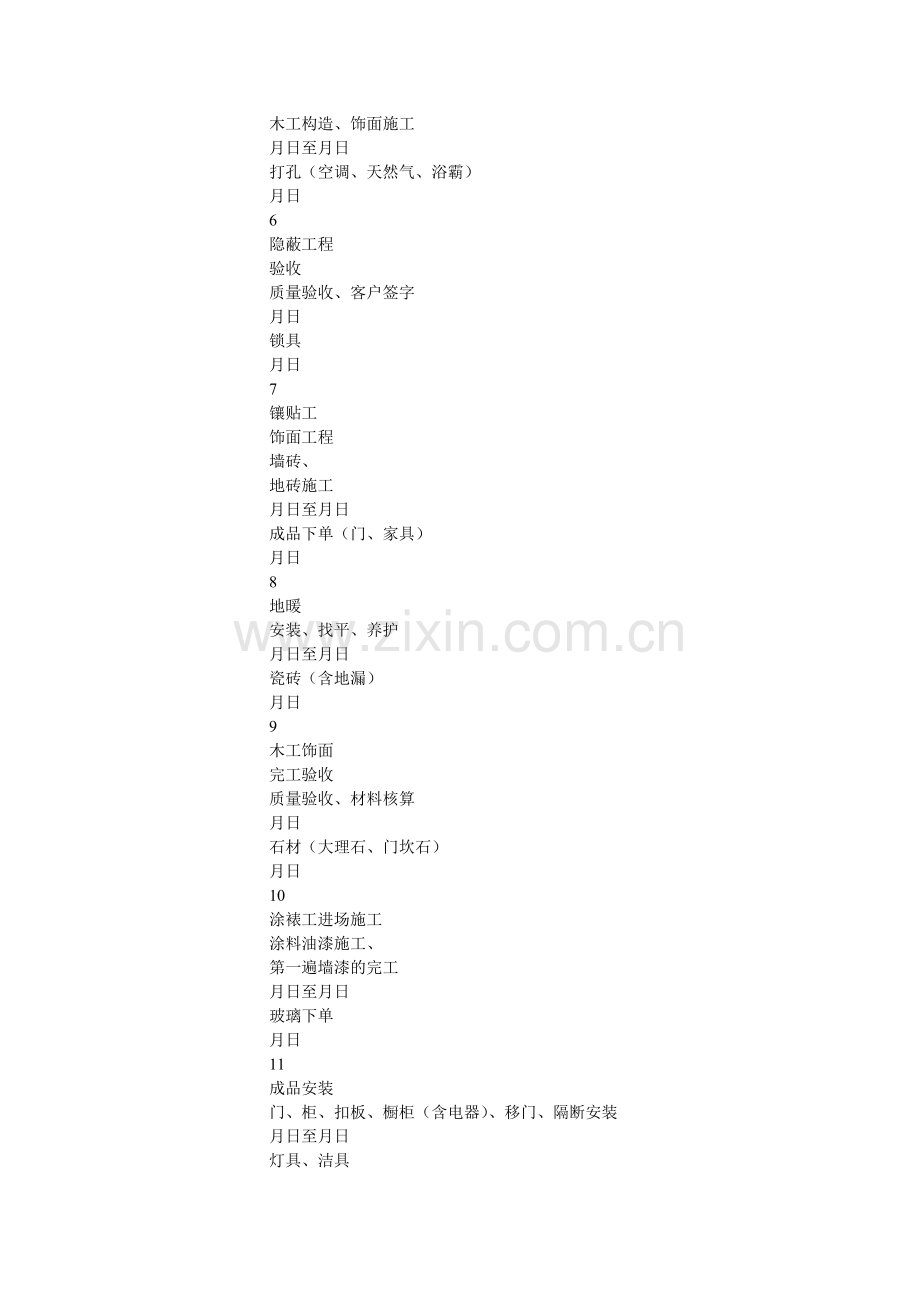工地施工计划表.doc_第2页