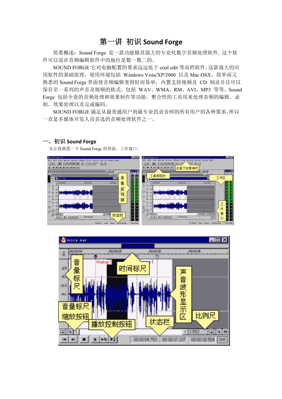 初识SoundForge.doc_第1页
