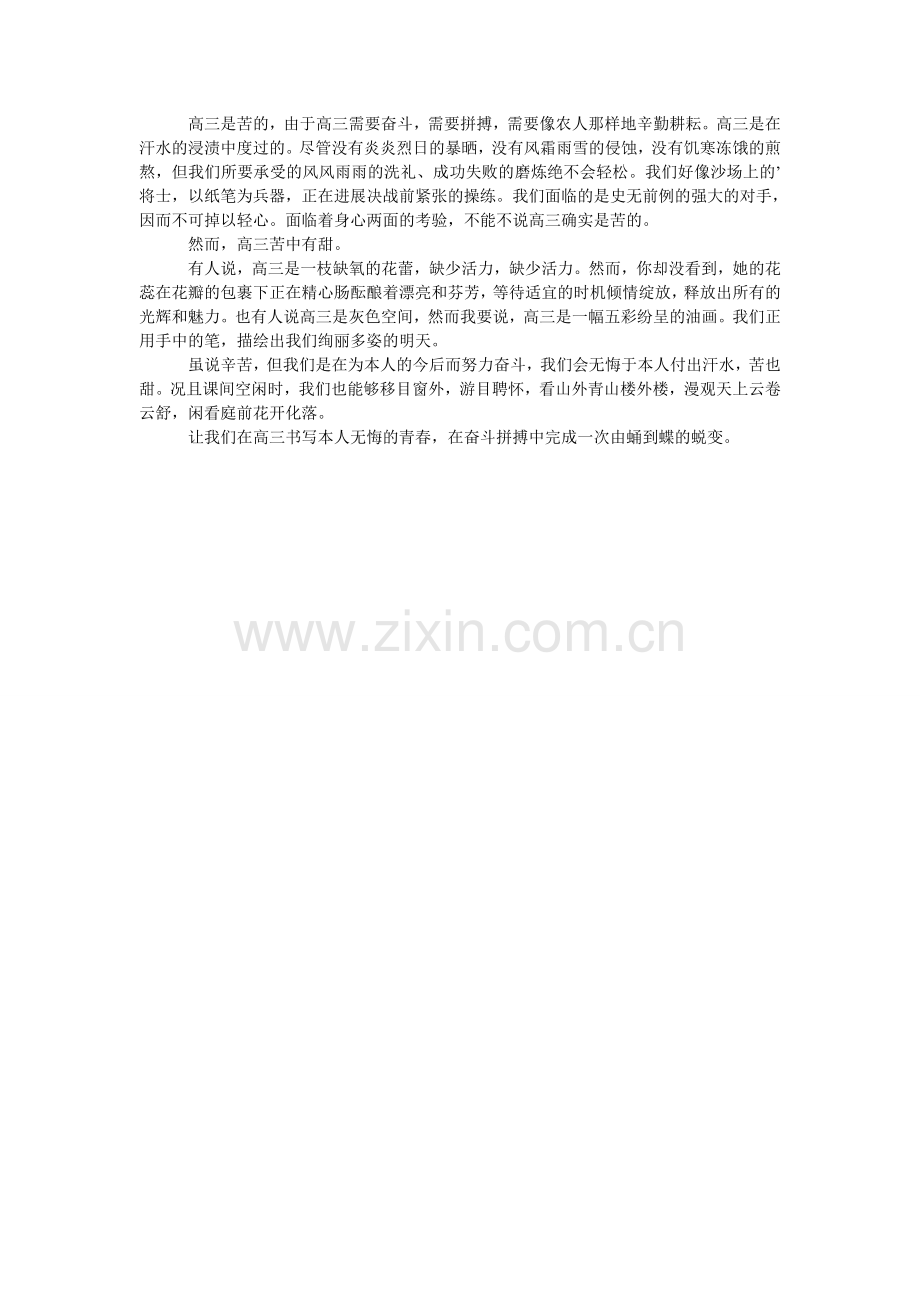 我读高三作文.doc_第2页