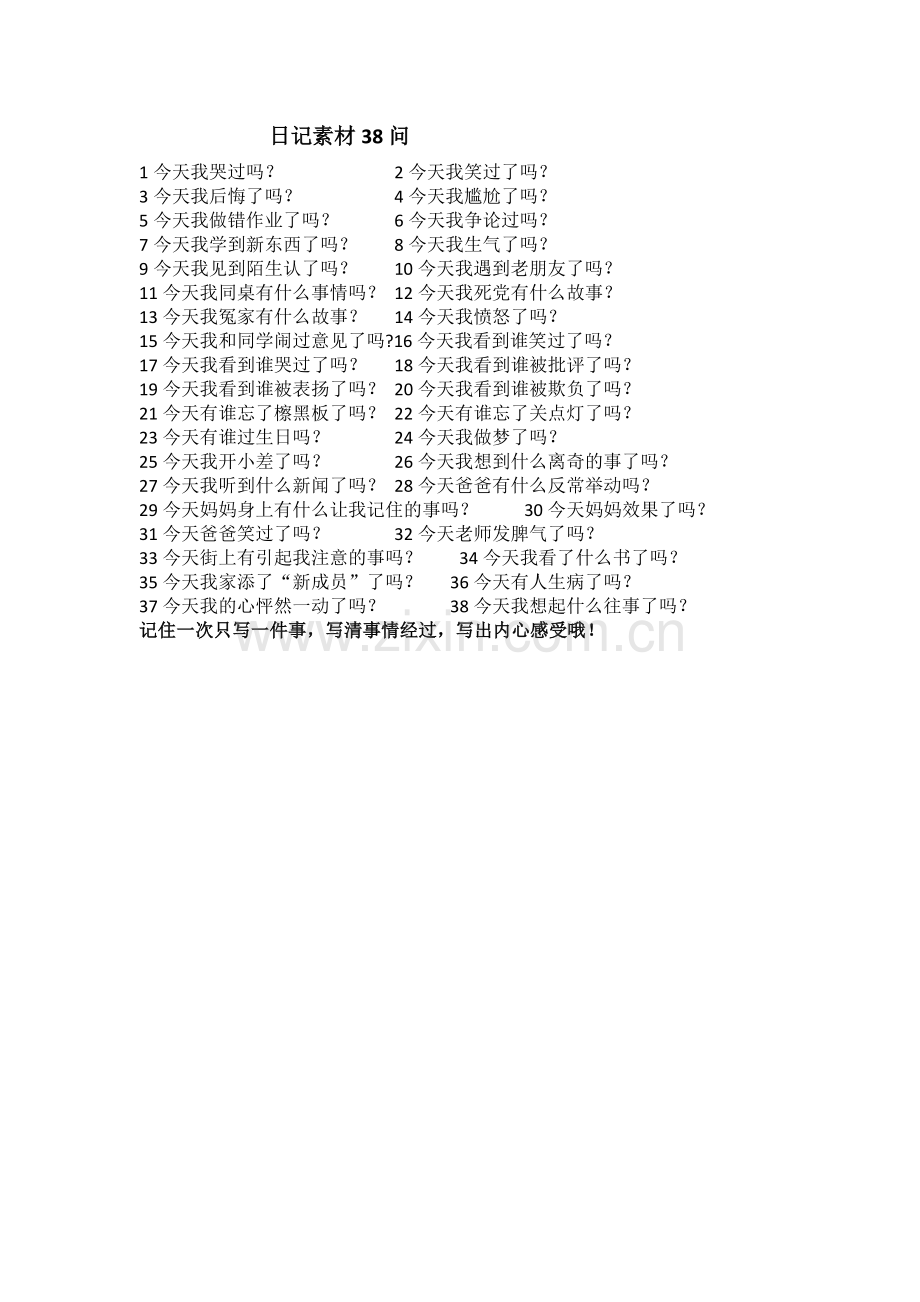 日记素材推想法.docx_第1页