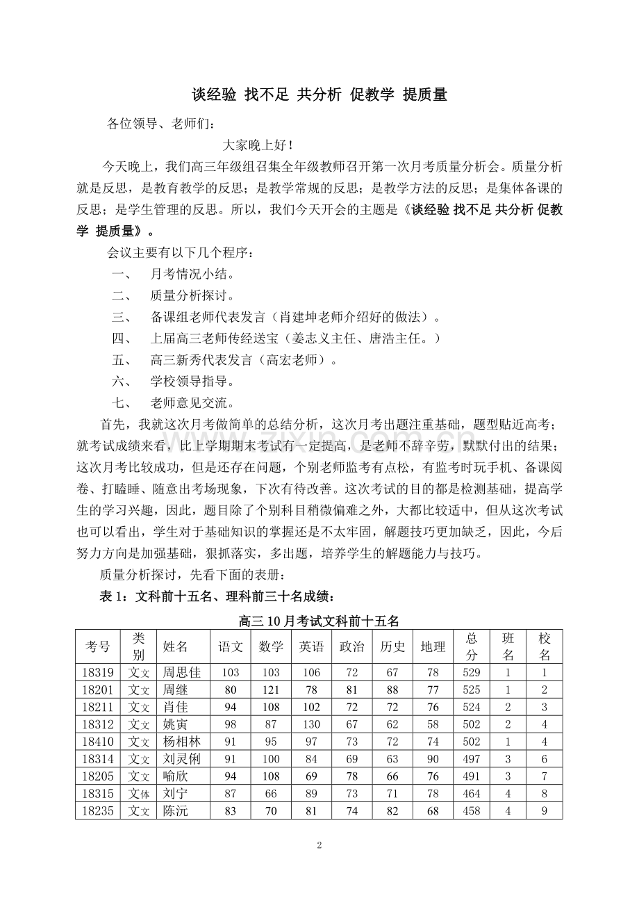 谈经验找不足共分析促教学.doc_第2页