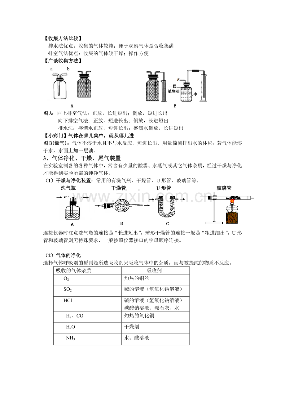 气体的制取专题复习.doc_第2页