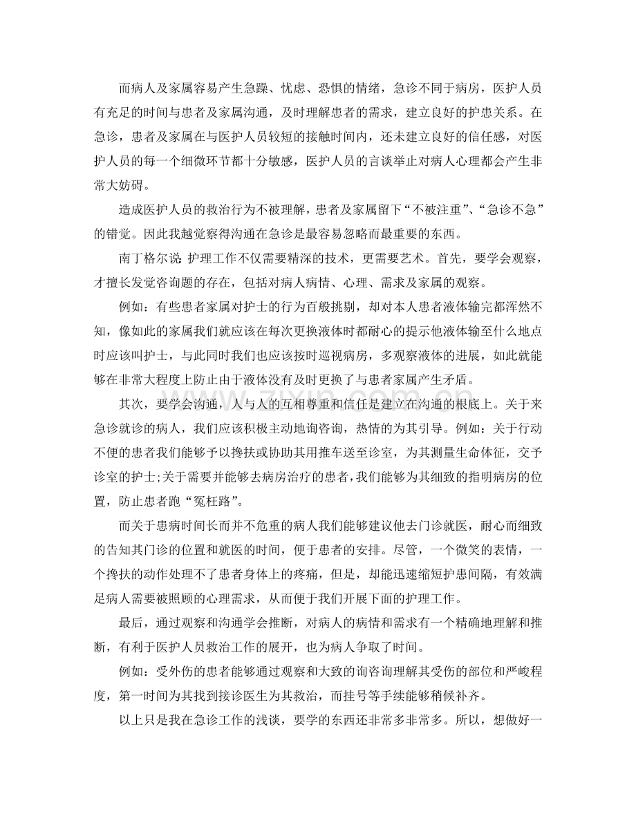 护士个人2024工作参考总结（通用）.doc_第2页