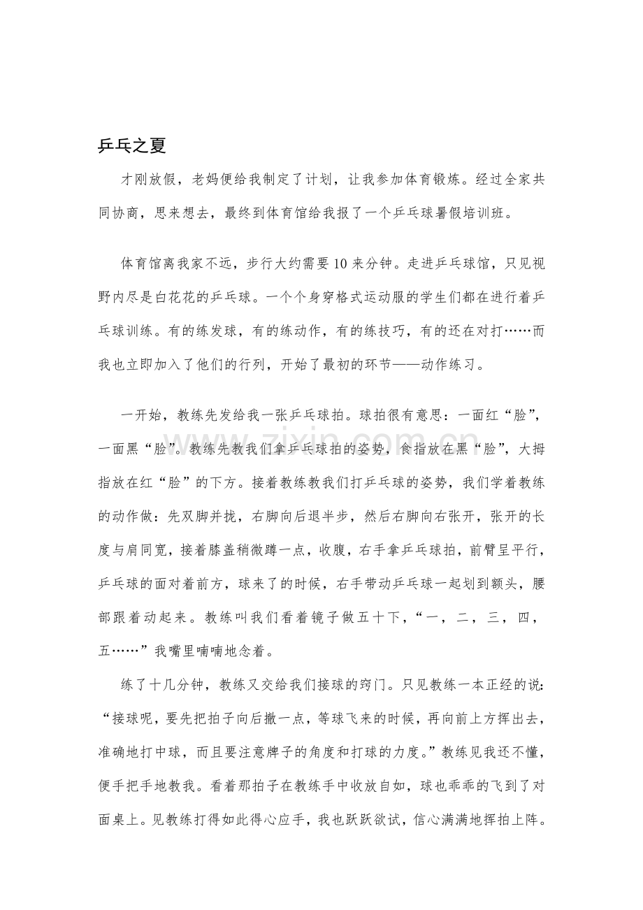 乒乓之夏[优质文档].doc_第1页