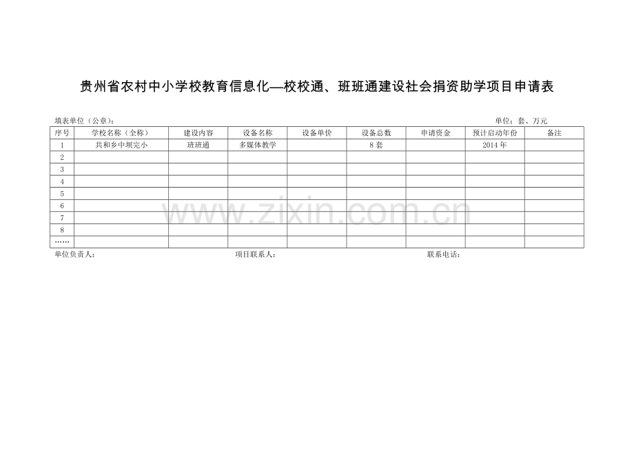贵州省农村中小学校教育信息化.doc_第1页