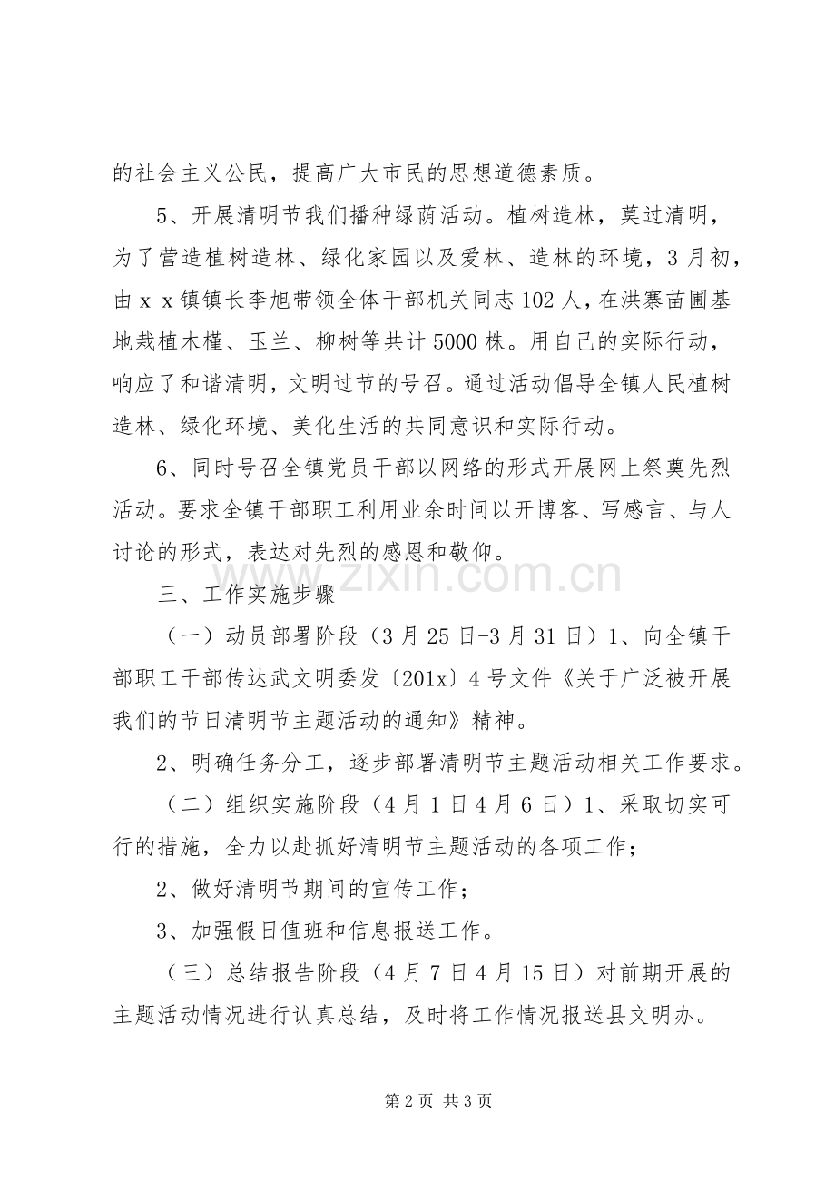 XX年乡镇清明节活动实施方案 .docx_第2页