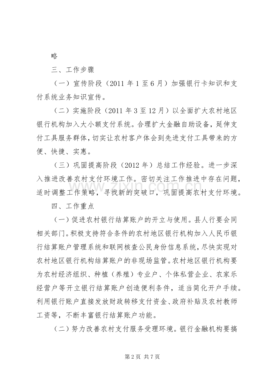 农村支付服务工作实施方案 .docx_第2页