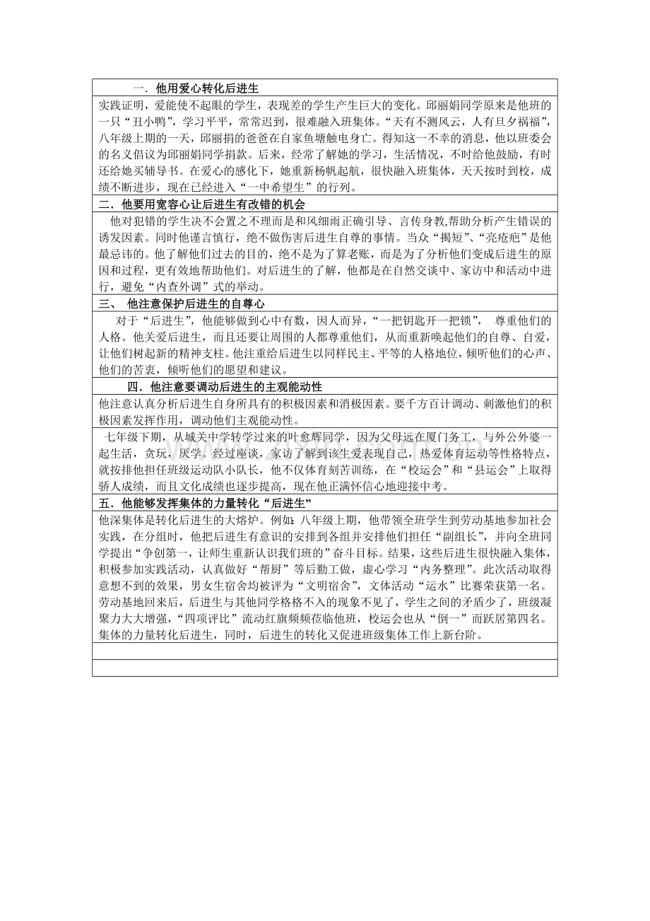 班主任要用爱心转化后进生.doc_第1页