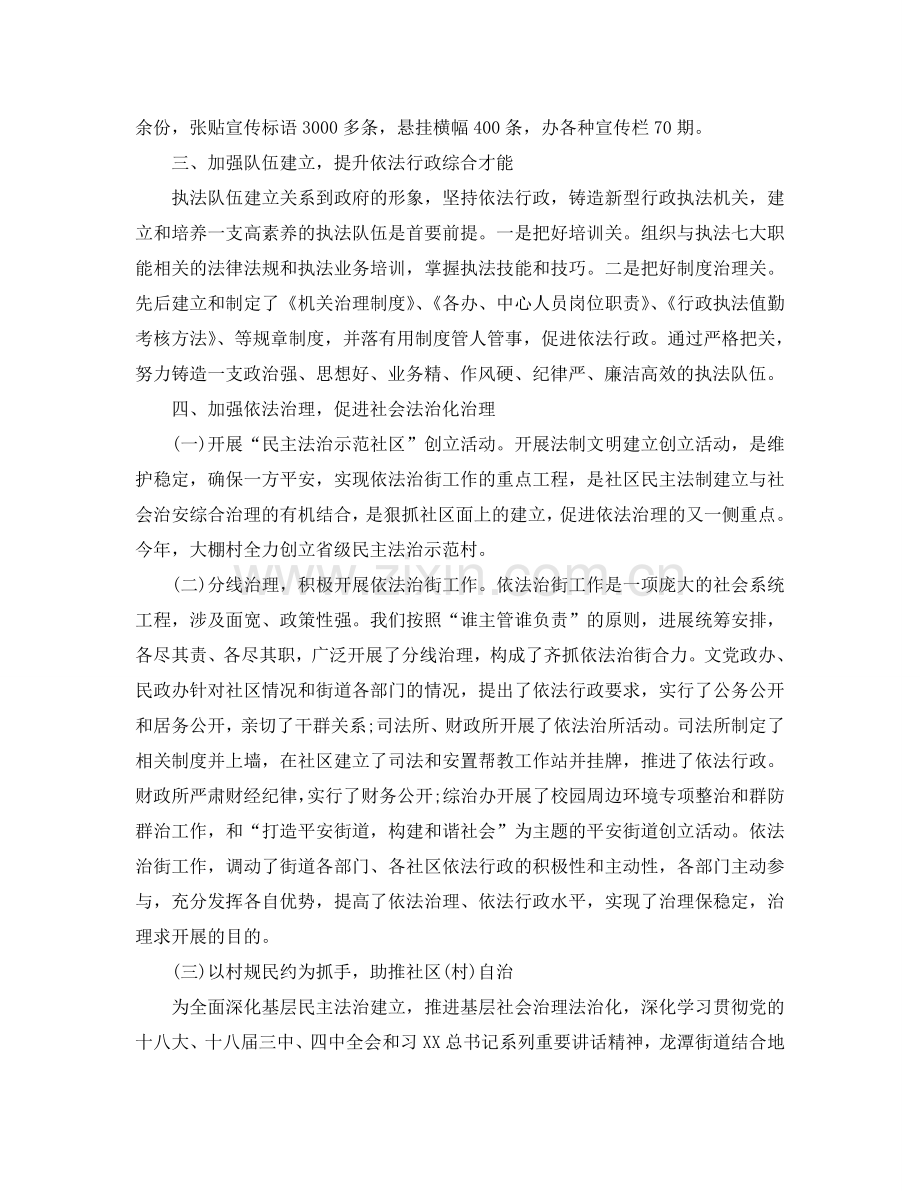 2024年工作参考总结-依法行政工作参考总结汇报.doc_第2页