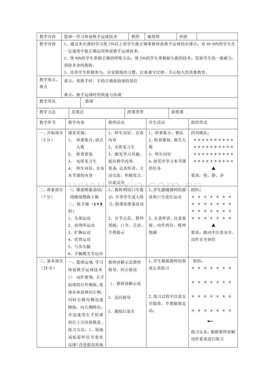篮球体前换手运球.doc_第1页