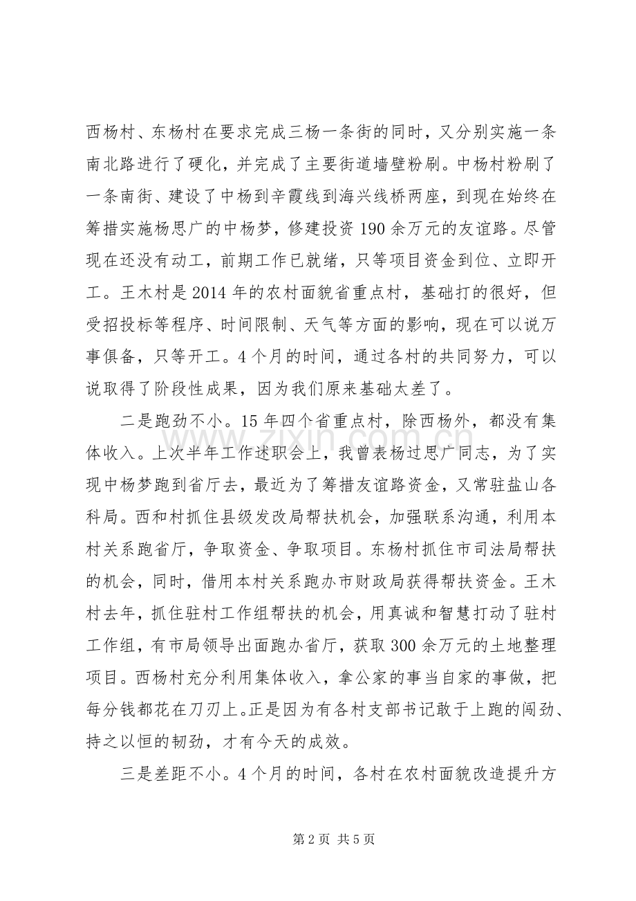 在农村面貌改造提升省重点村观摩会议上的发言稿.docx_第2页