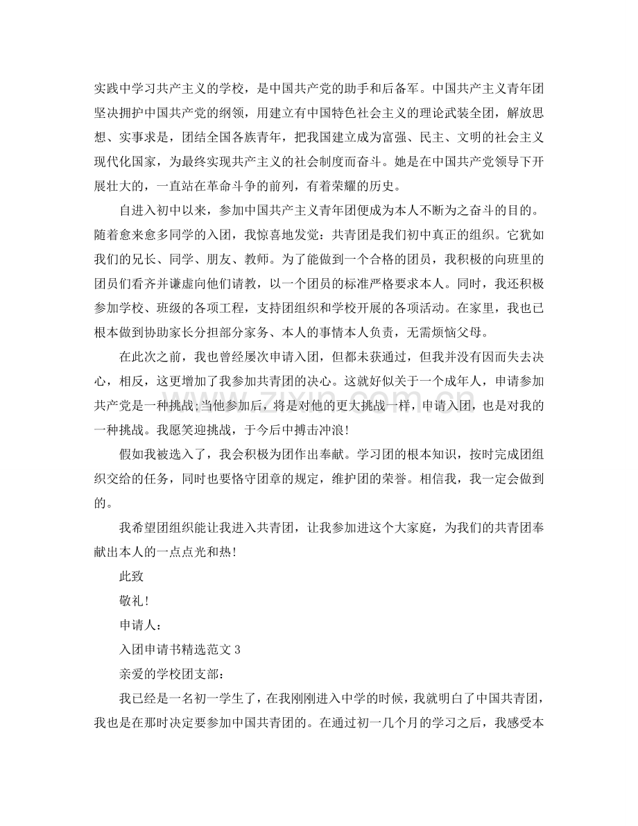 加入团支部的申请书范文五篇参考.doc_第2页