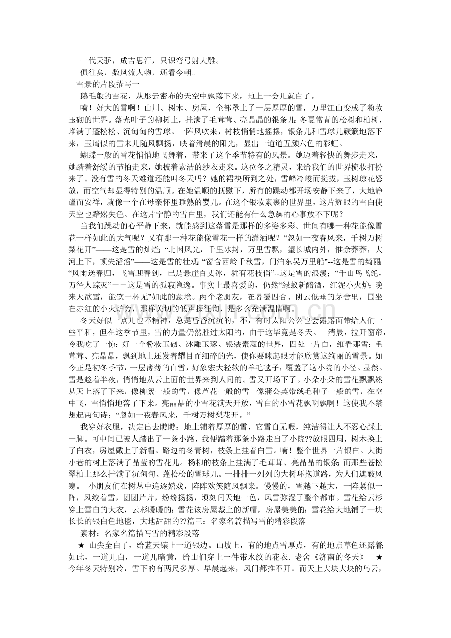 描写暴雪的作文.doc_第2页