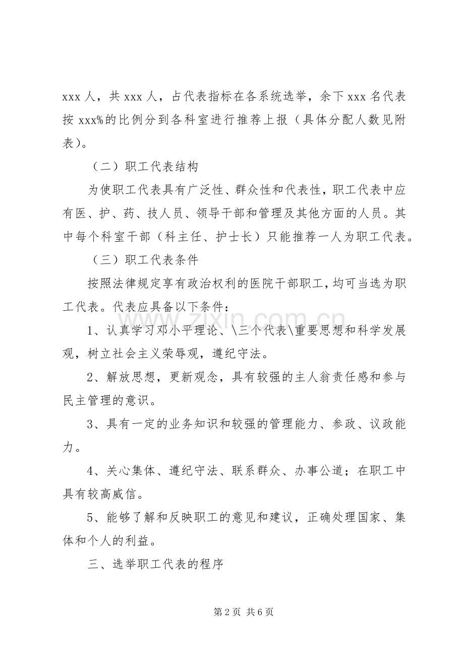 职工代表大会实施方案 .docx_第2页