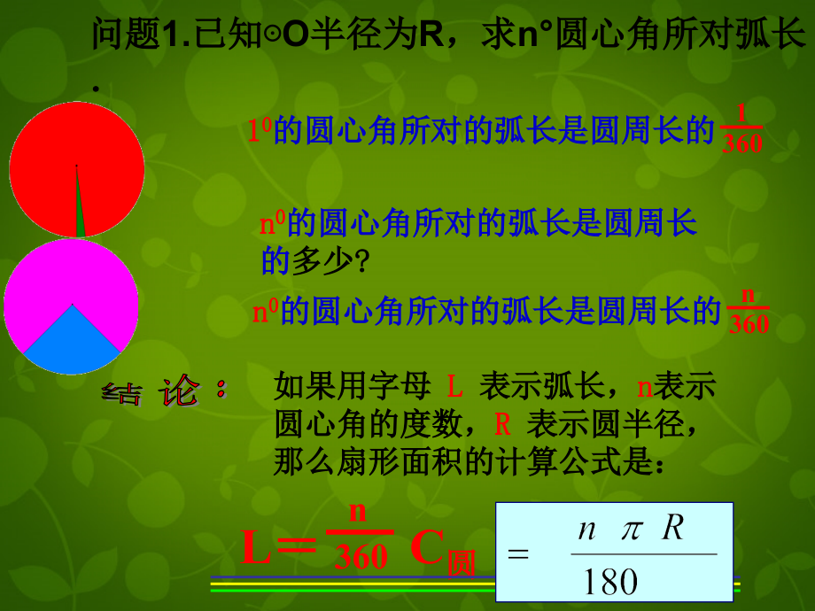 九年级数学上册 27 弧长及扇形的面积课件 (新版)苏科版 课件.ppt_第2页